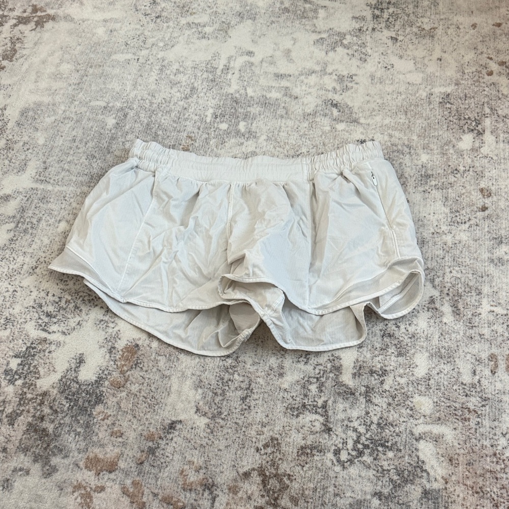 lululemon athletica Cream Athletic Shorts